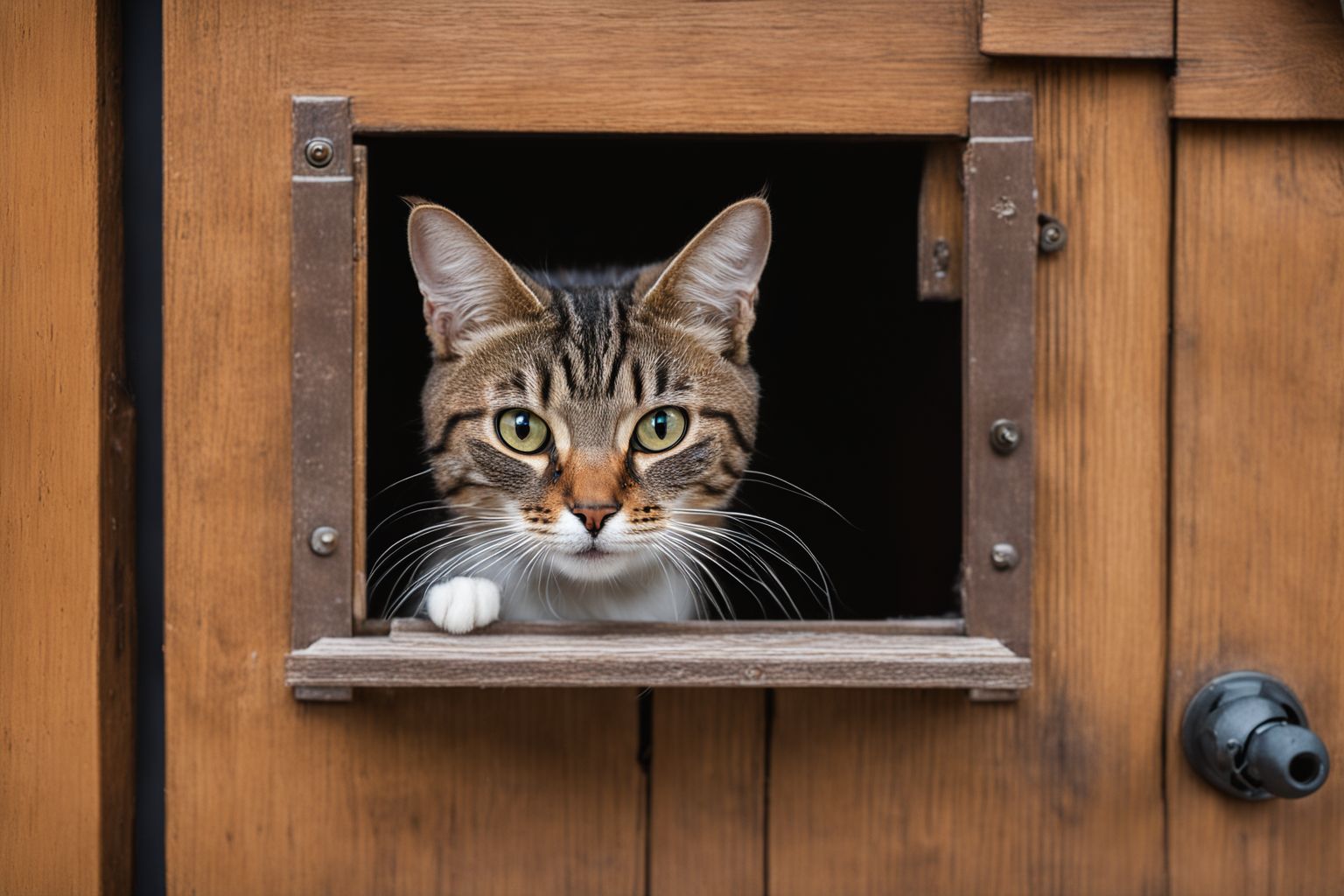 Katze verweigert Katzenklappe – was tun? – Flappie