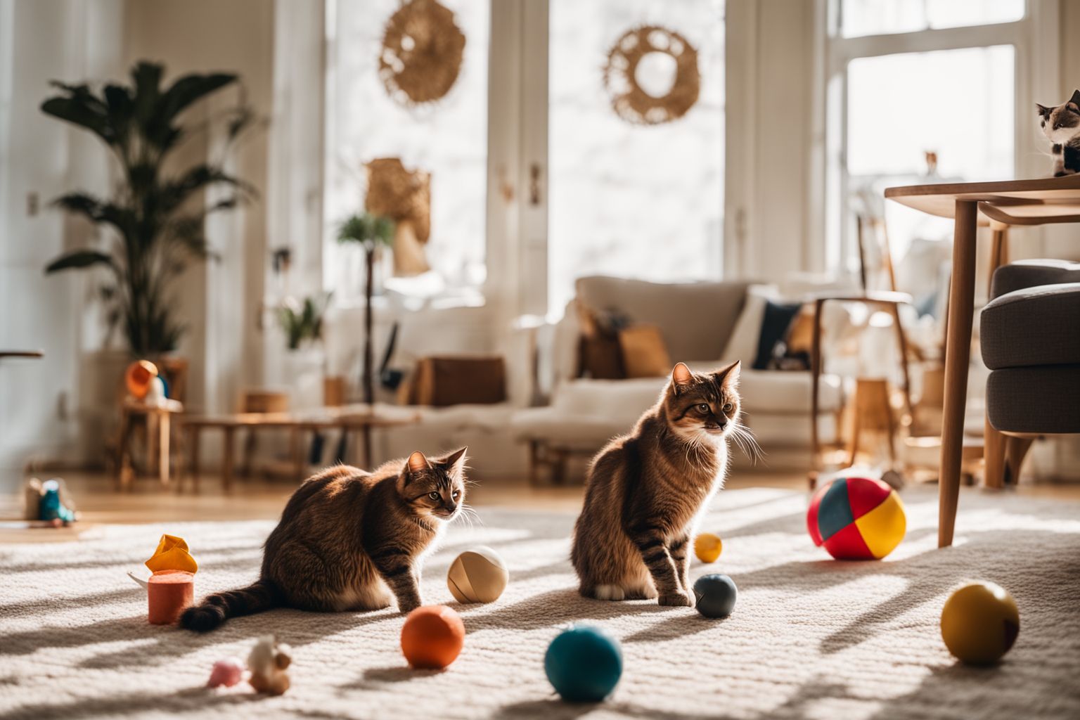 Katzen in der Wohnung beschäftigen: Tipps & Tricks – Flappie