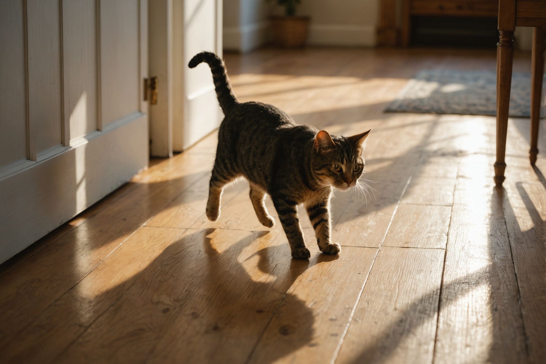 Warum deine Katze Schatten jagt und was du tun kannst