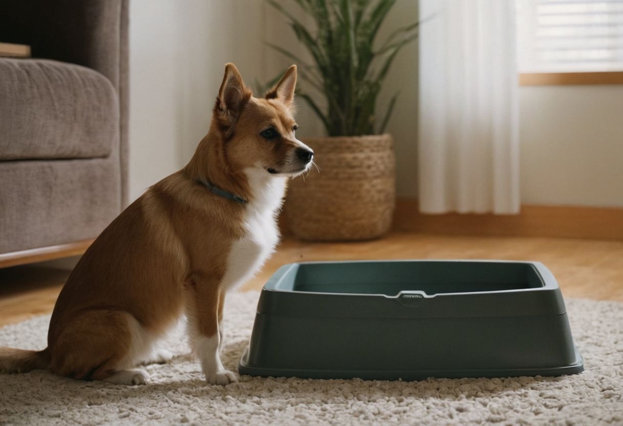 Wie du deinen Hund aufs Katzenklo trainieren kannst