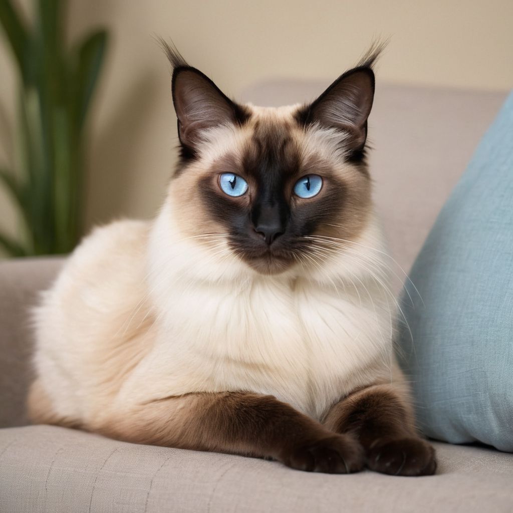 Pflege und Eigenschaften der Siamkatze mit langen Haaren