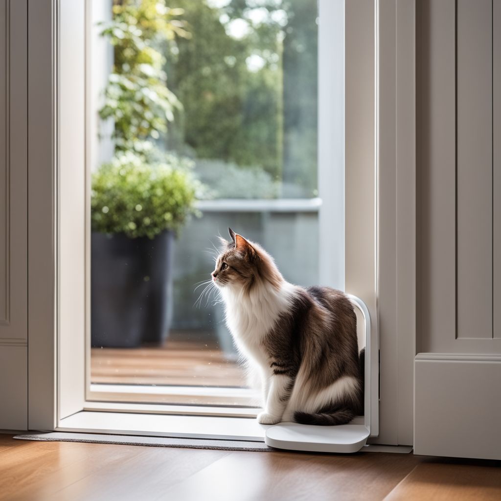 Katzenklappe Ohne Fenster Zu Beschdigen