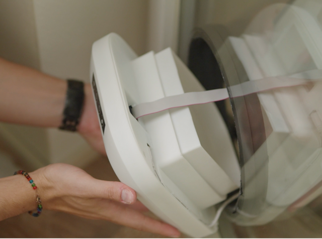 Plug into the designated connector.